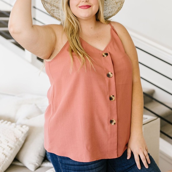 Big Buttons Cami - Picture 6 of 9